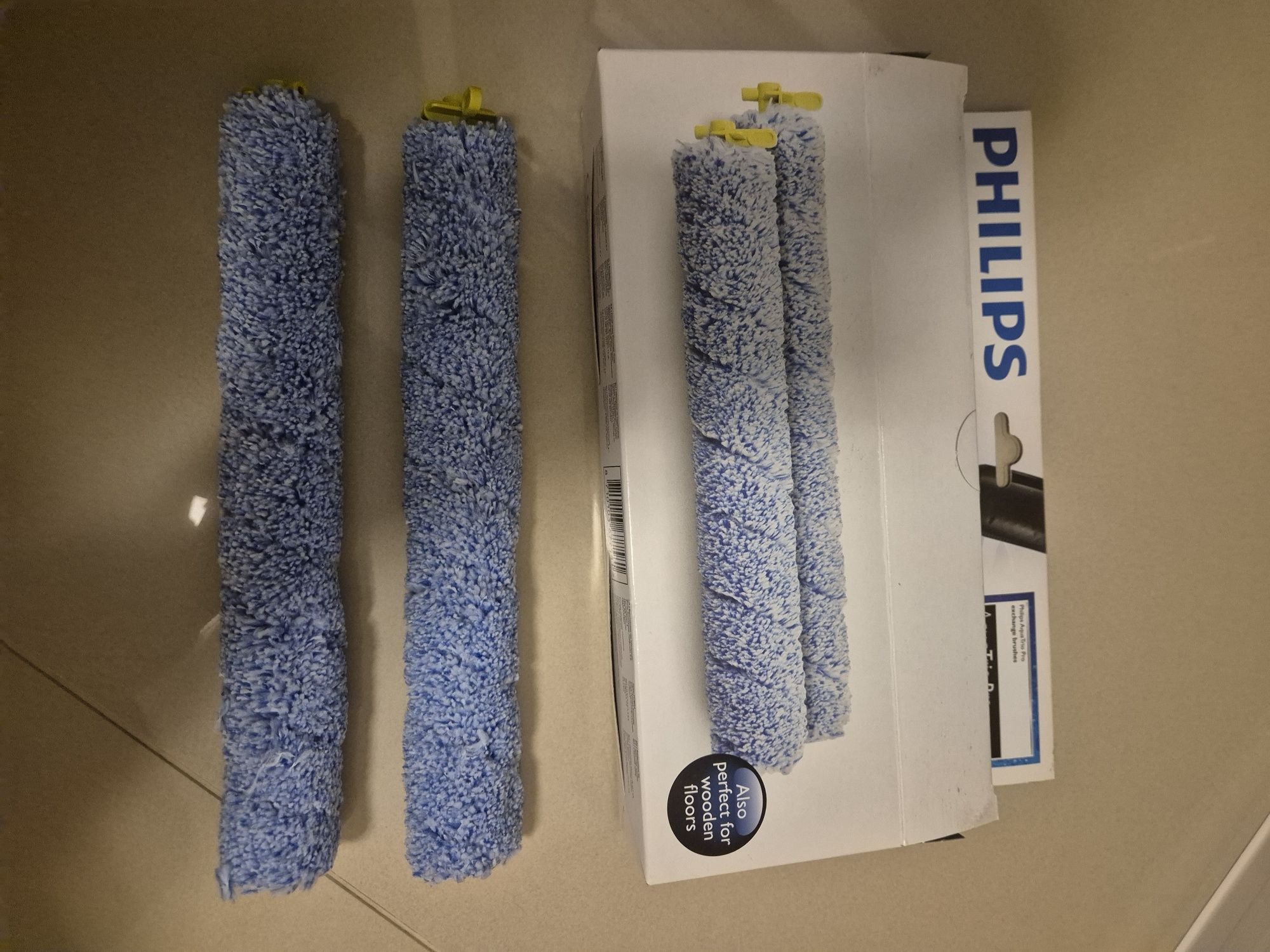Nowe szczotki do Philips Aqua Trio.Pasuja do modeli FC7070,FC7080,FC70