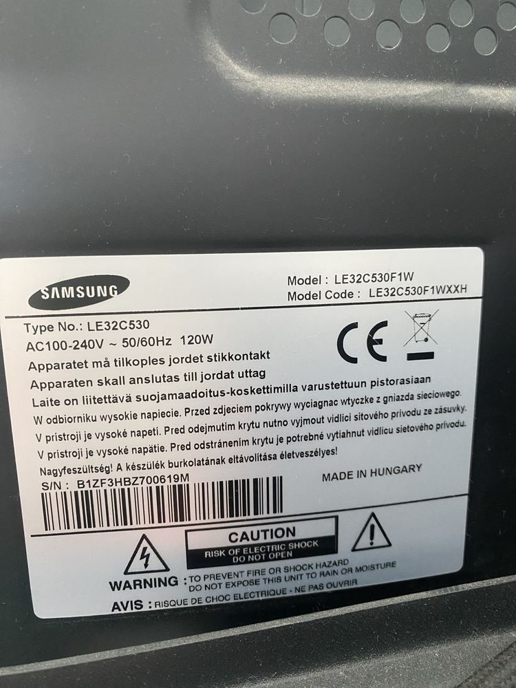 Samsung LE32C530F1W