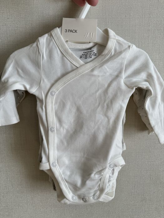 Набір боді з рукавом h&m 56 не встигли вдягнути нові
