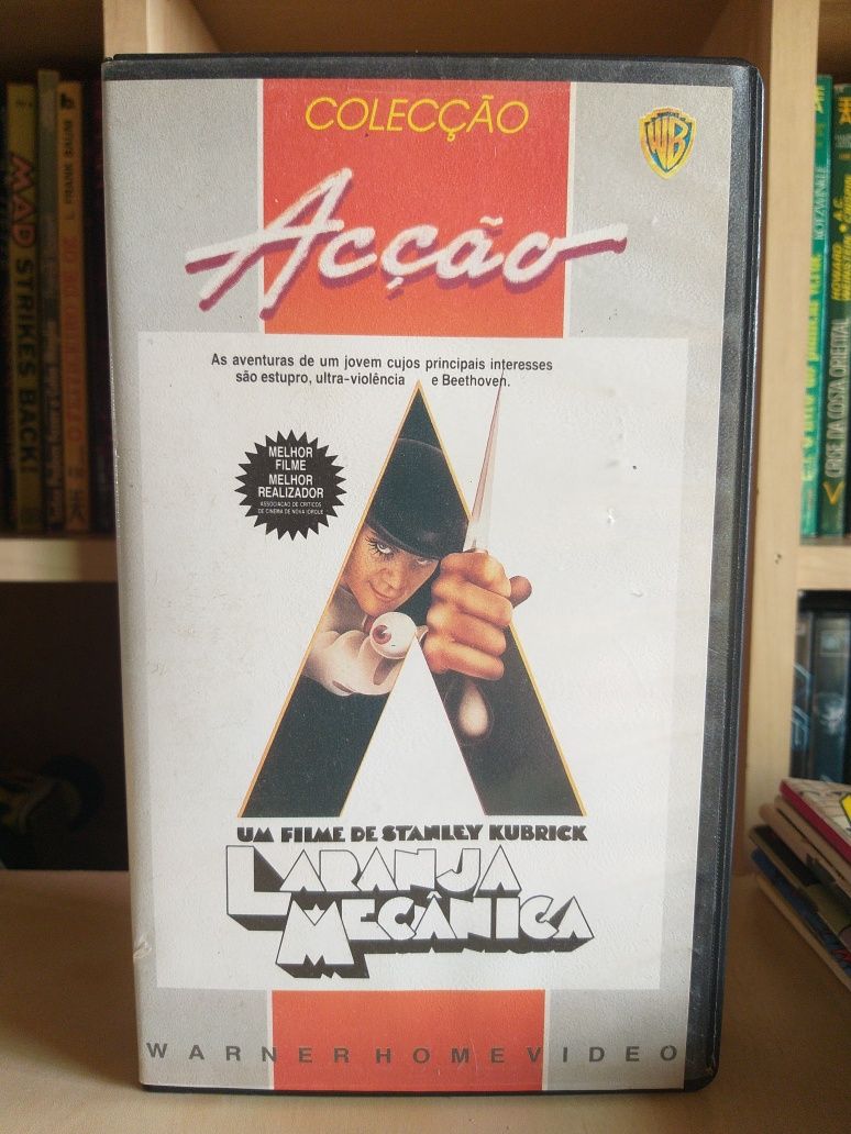 VHS Coleção Acção KUBRIK laranja Mecânica