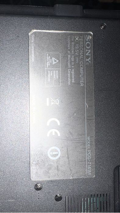 Computador portátil marca sony vaio