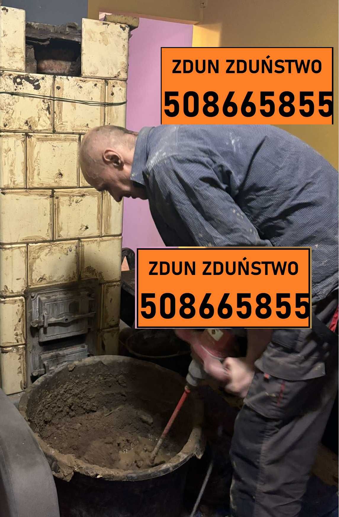 ZDUN SULECHÓW zduństwo przestawienie pieca kaflowego
