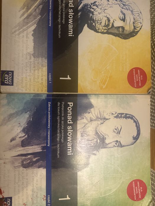 Ponad Słowami 1 podręcznik czesc 1 i 2