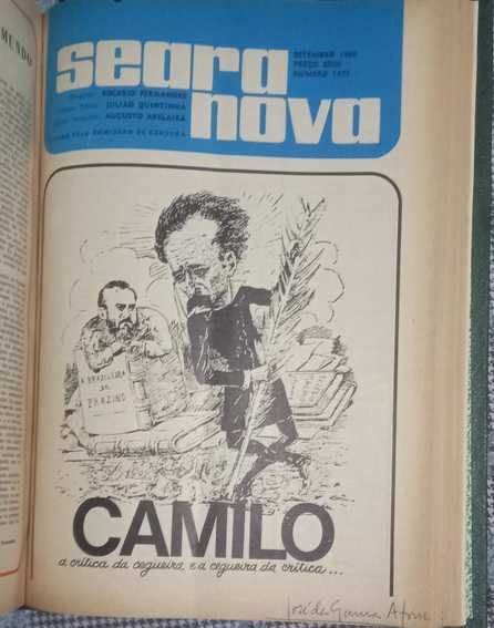 Revista Seara Nova, encadernada. Anos 1922 a 24 e 68.