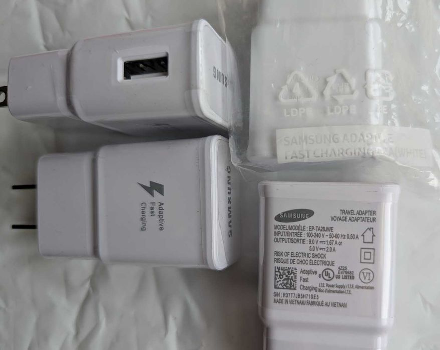 1+1 = 3 комплектні Samsung кабелі Type C Micro USB швидка зарядка 15W