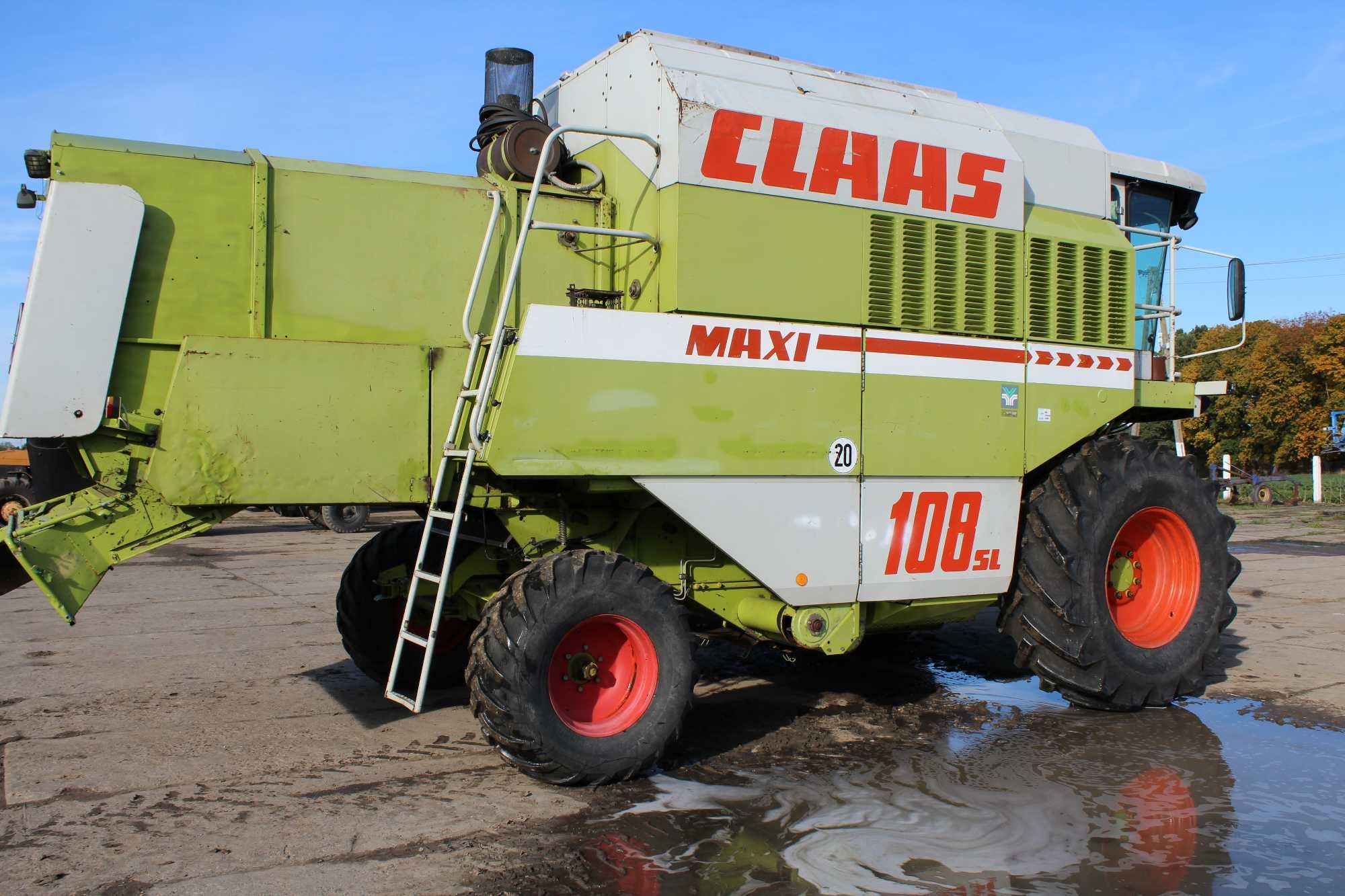 Kombajn Claas dominator 108 SL.