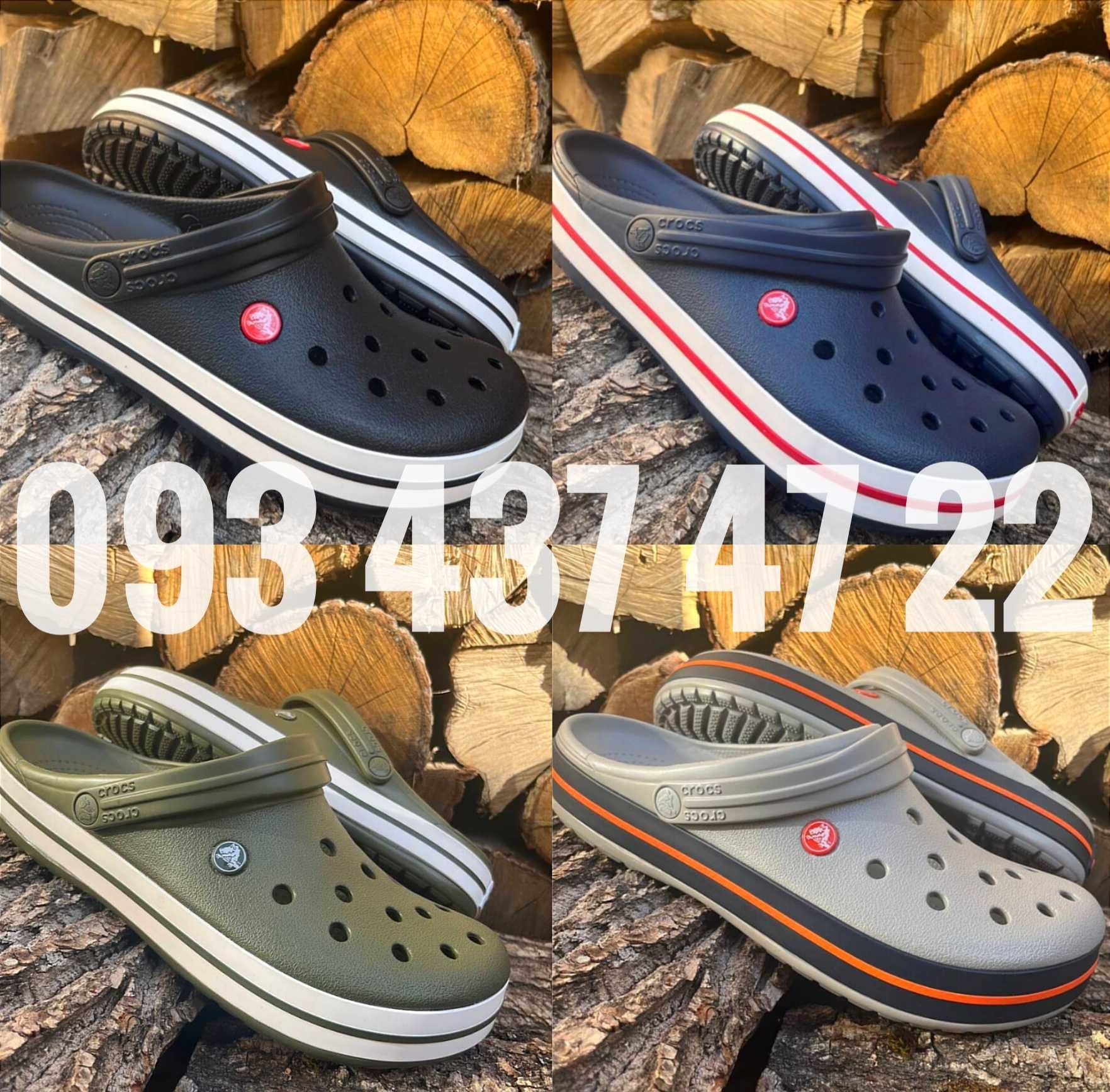 Crocs Crocband Clog Чоловічі Крокси Сабо Лідер Продажів