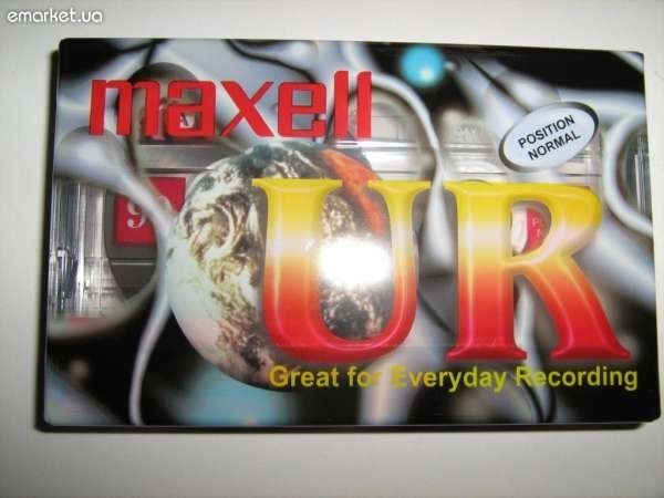 аудиокассеты Maxell UR 90 (made in E.U.) 10 штук