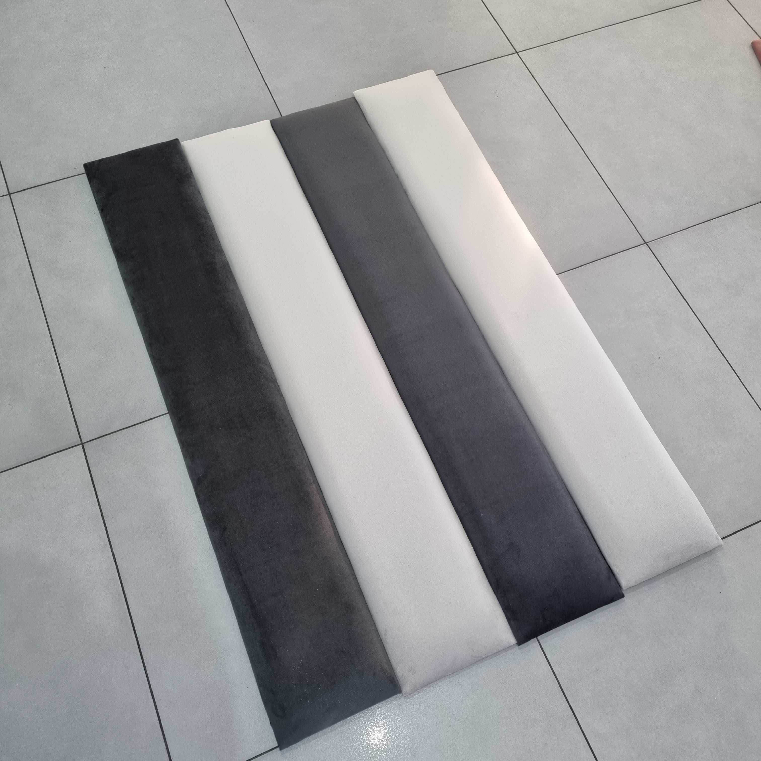 Wezgłowie Panele tapicerowane 120cmx20cm Materiał Velvet