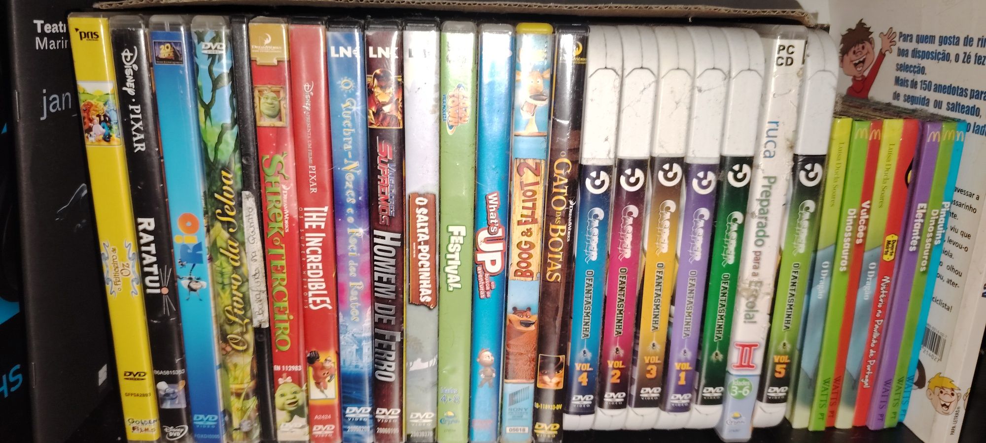 Filmes DVDs cada 1.  5€