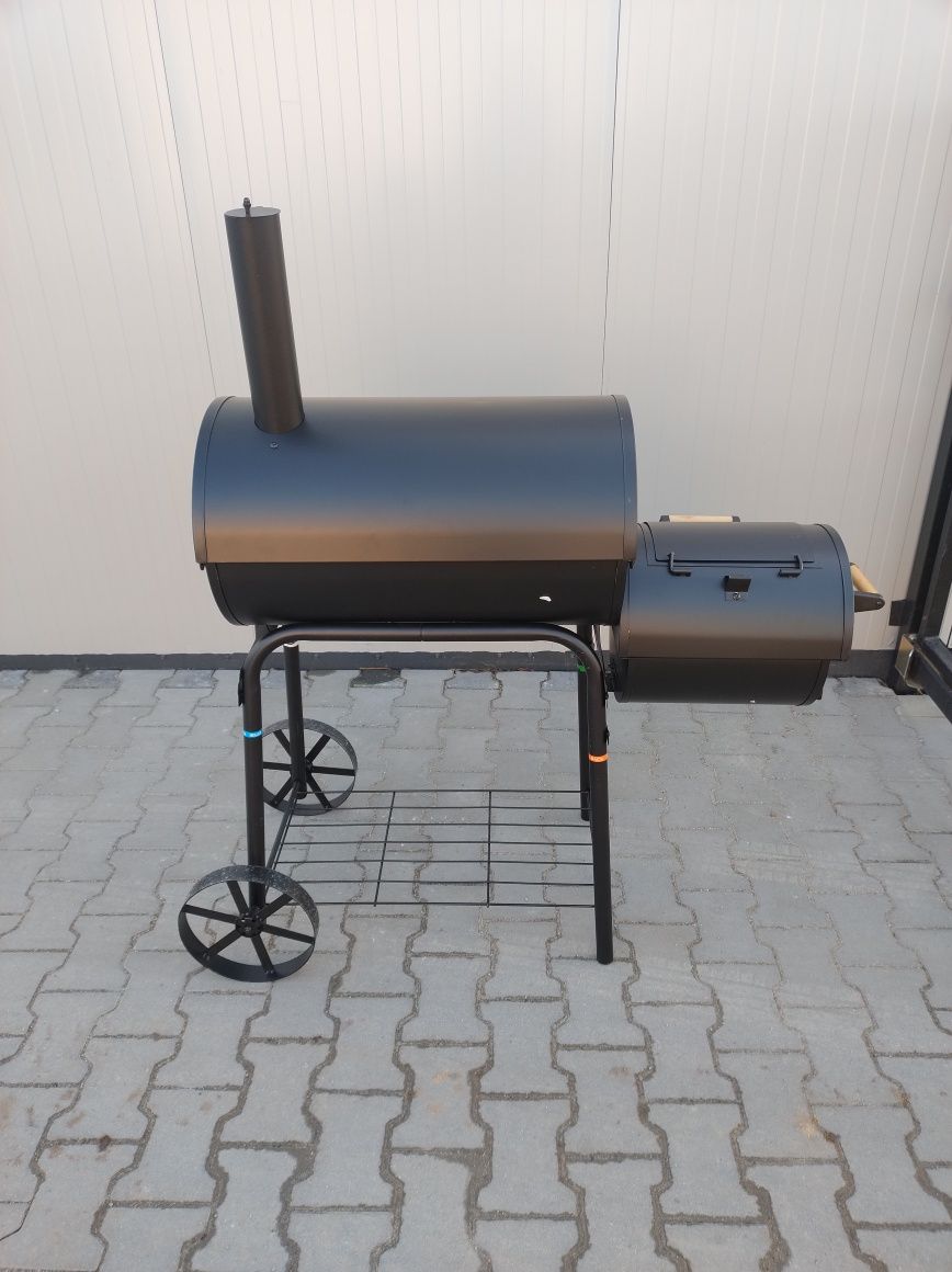 Solidny GRILL Węglowy  EL FUEGO DAKOTA 66x41cm + Wędzarka 32KG NOWY !