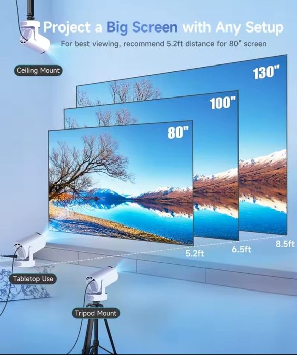 Projektor MAGCUBIC HY300 PRO+