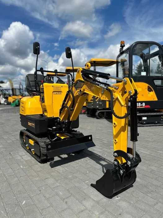 KOPARKA Mini koparka NOWA GWARANCJA gąsienicowa 8.6KM 306cm³ NANO