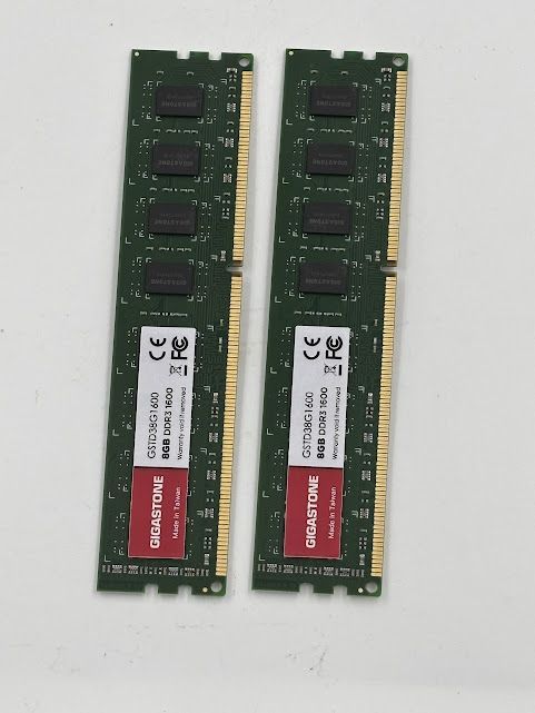 gigastone ddr3 ram zestaw 16 gb 2 x 8 gb ddr3/ddr3l 1600 mhz 1,35 v
