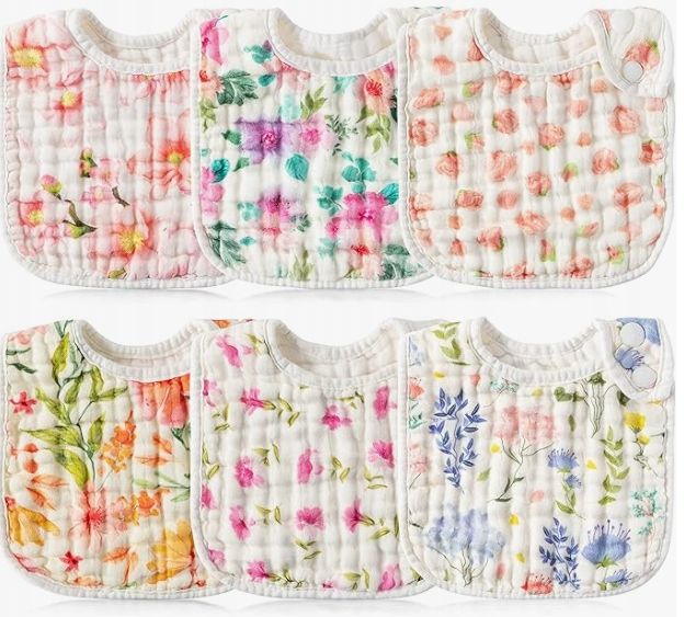 Śliniaki Ochronne Dla Niemowląt 6 Szt.