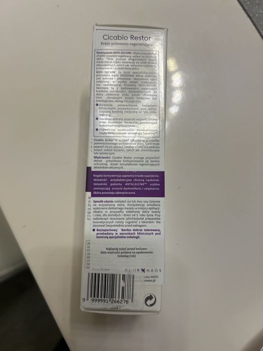 Cicabio Restor Bioderma krem nowy 09/3026