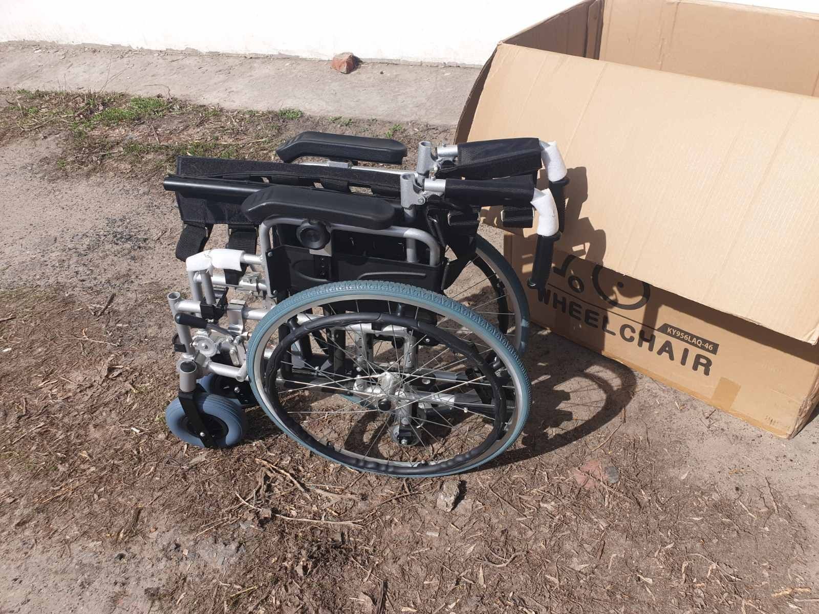 Инвалидное кресло каталка каляска для инвалида Wheelchair KY956LAQ-46