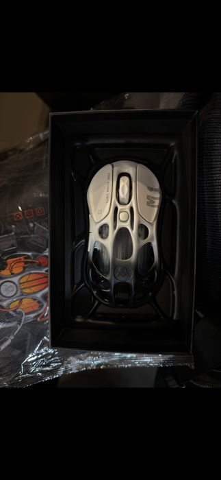 Ігрова миша GravaStar Mercury M1 Pro WL, White-Black