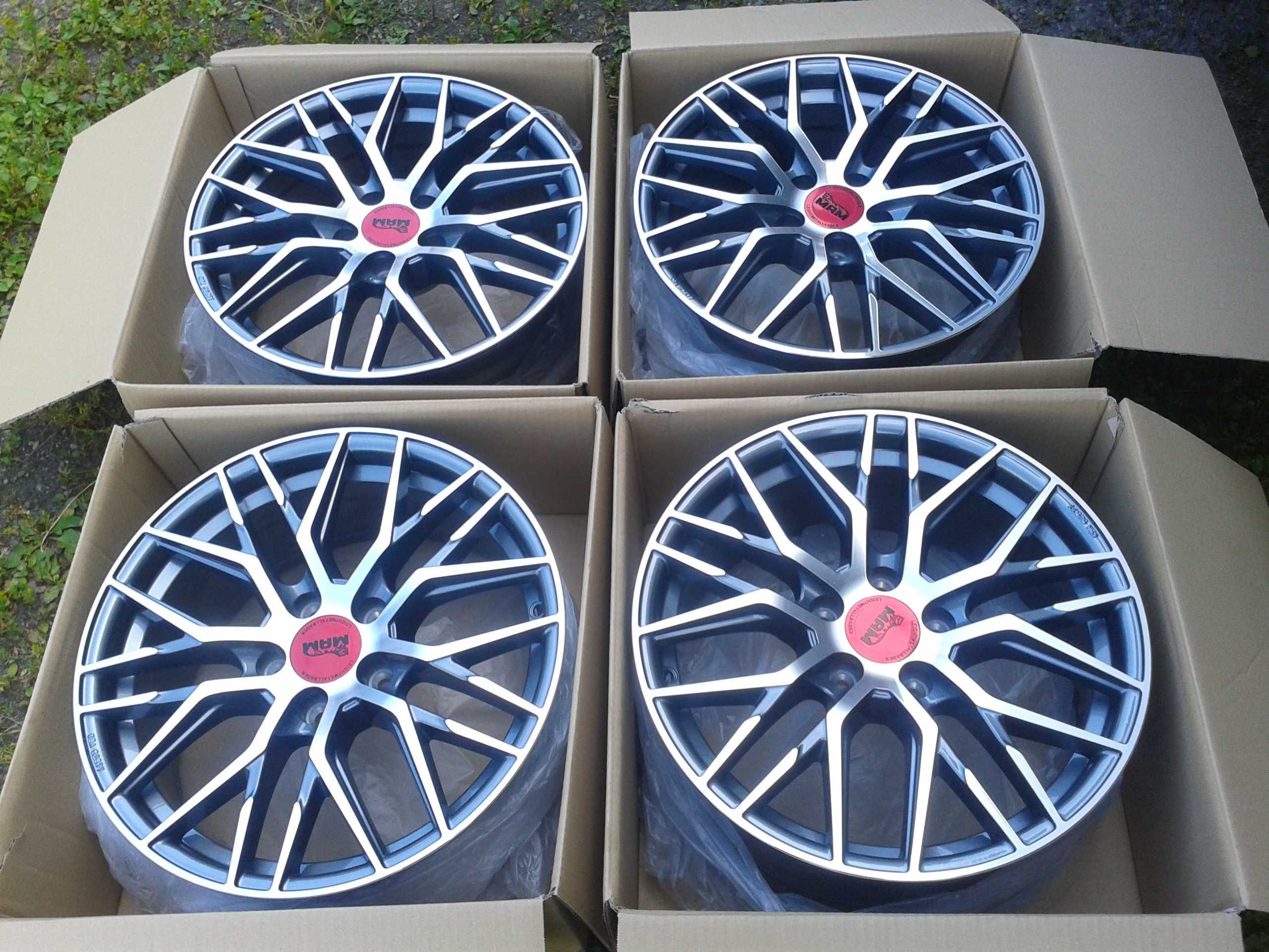 nowe felgi r17 mam rs4 glk gla glc cl cls w207 w156 w639 w124 w126 sec