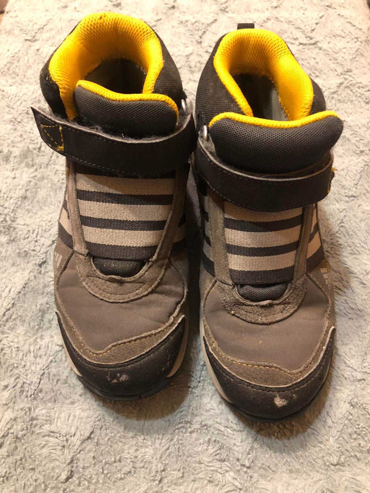 Sneakersy wysokie buty adidas dla chłopca 35