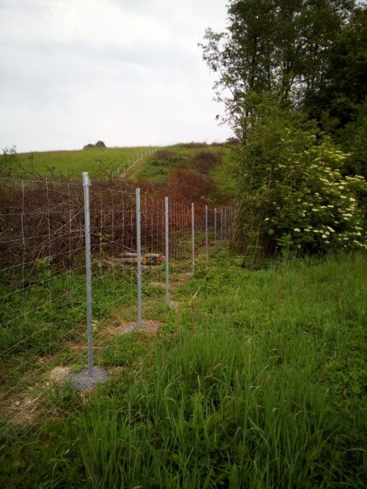 Ogrodzenie tymczasowe budowlane siatka leśna