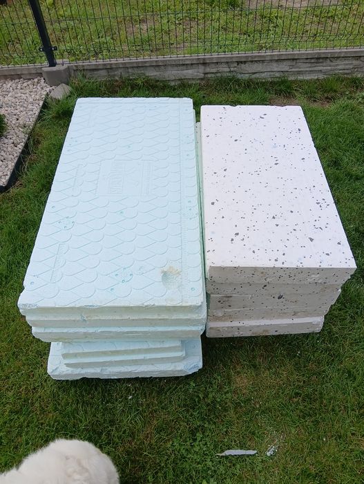 Styropian  biały 10cm 5 płyt