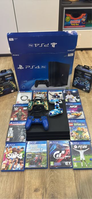 PS4 PRO 1TB Stan Bardzo Dobry