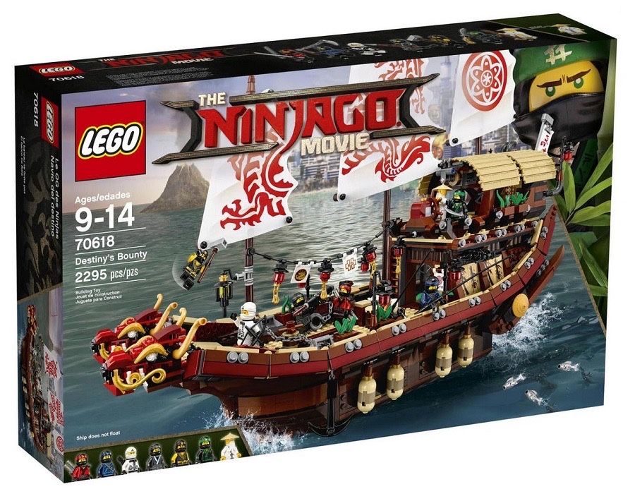 Lego Ninjago Destiny Bounty, Ninjago City e outros