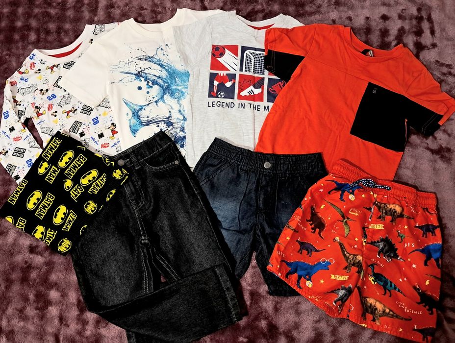 Пакет речей на хлопчика, футболка, шорти, джинси