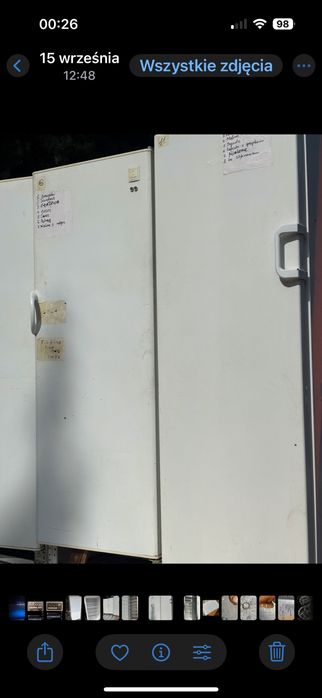 Zamrazarki 3 szt sprawne 100%