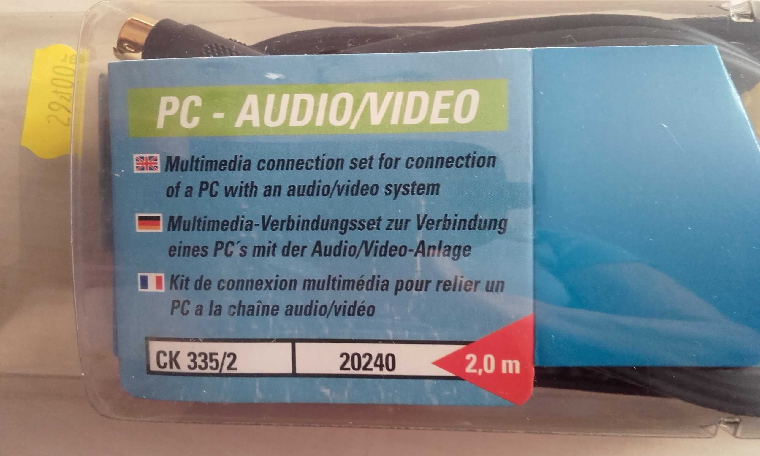 Kabel PC-Audio/Video CK 335/2