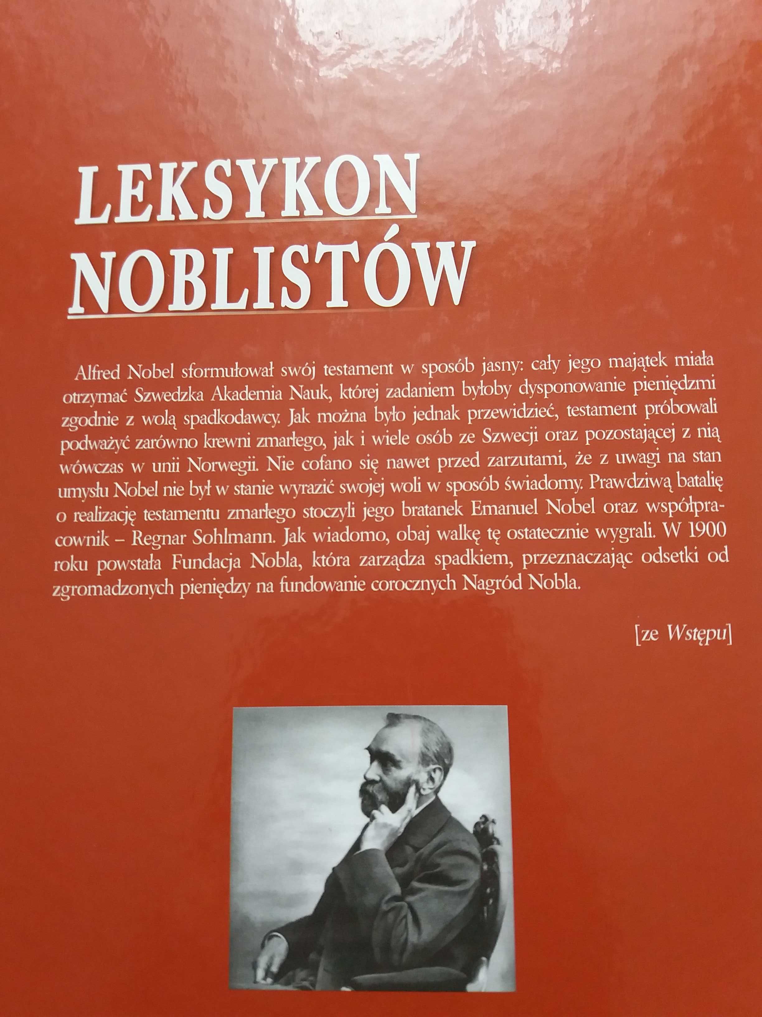 Leksykon Noblistów Tomasz Ulanowski stan idealny