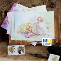 Комплект листівок художниці Жені Базелюк (JaneB) Це кохання