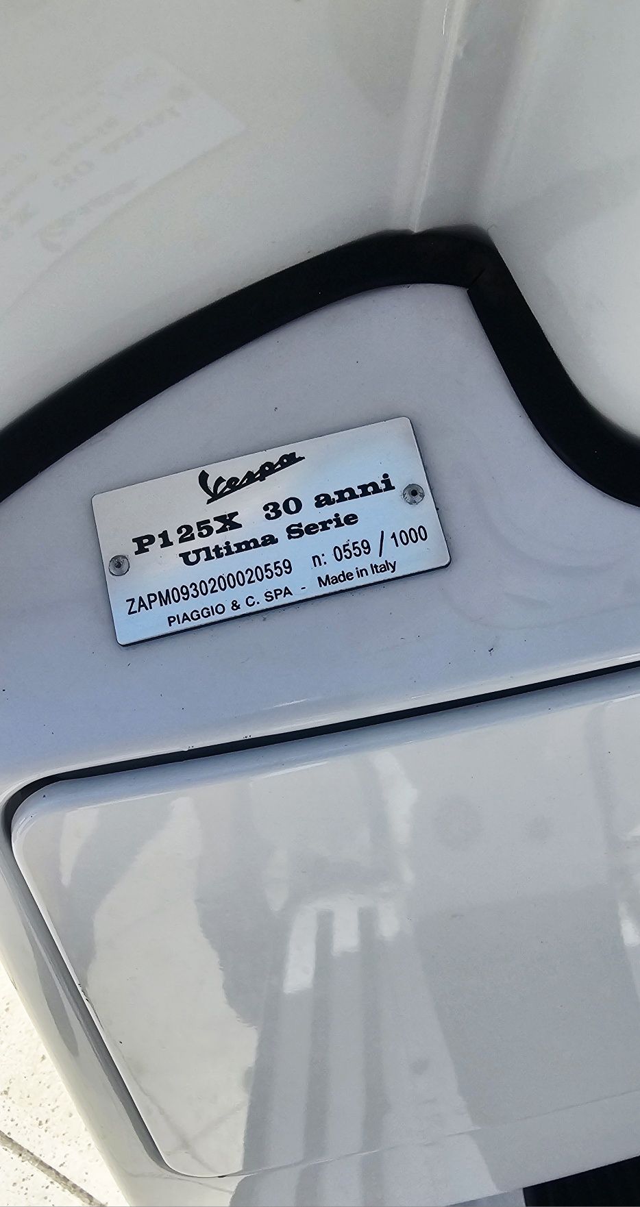 Vespa PX125 edição limitada 2008