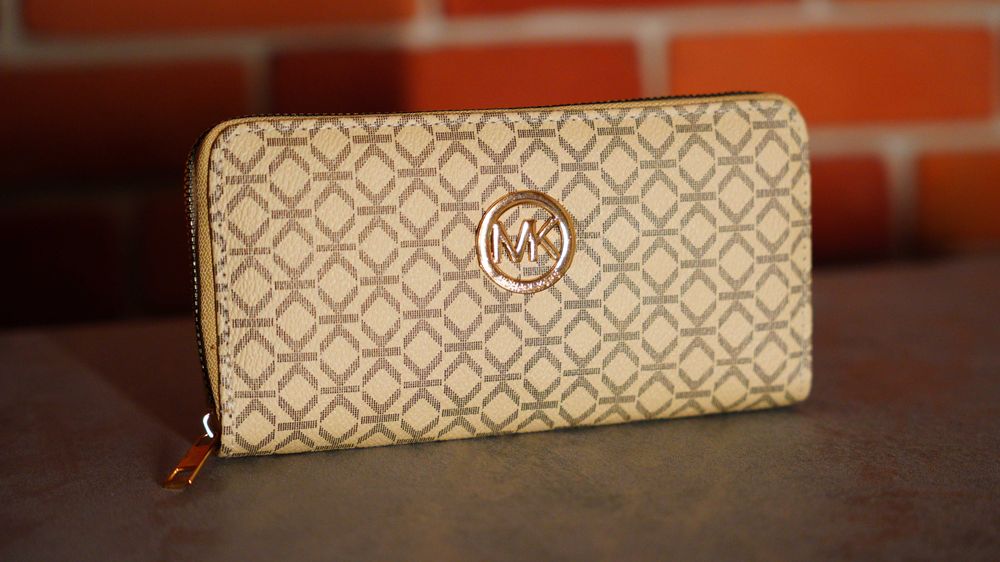 Portfel damski beżowy Michael Kors MK