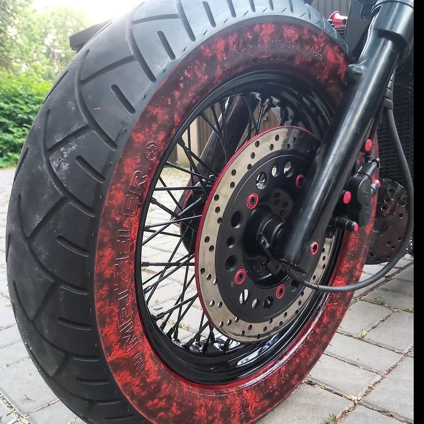 Honda VT600 - Custom Piątek 13tego