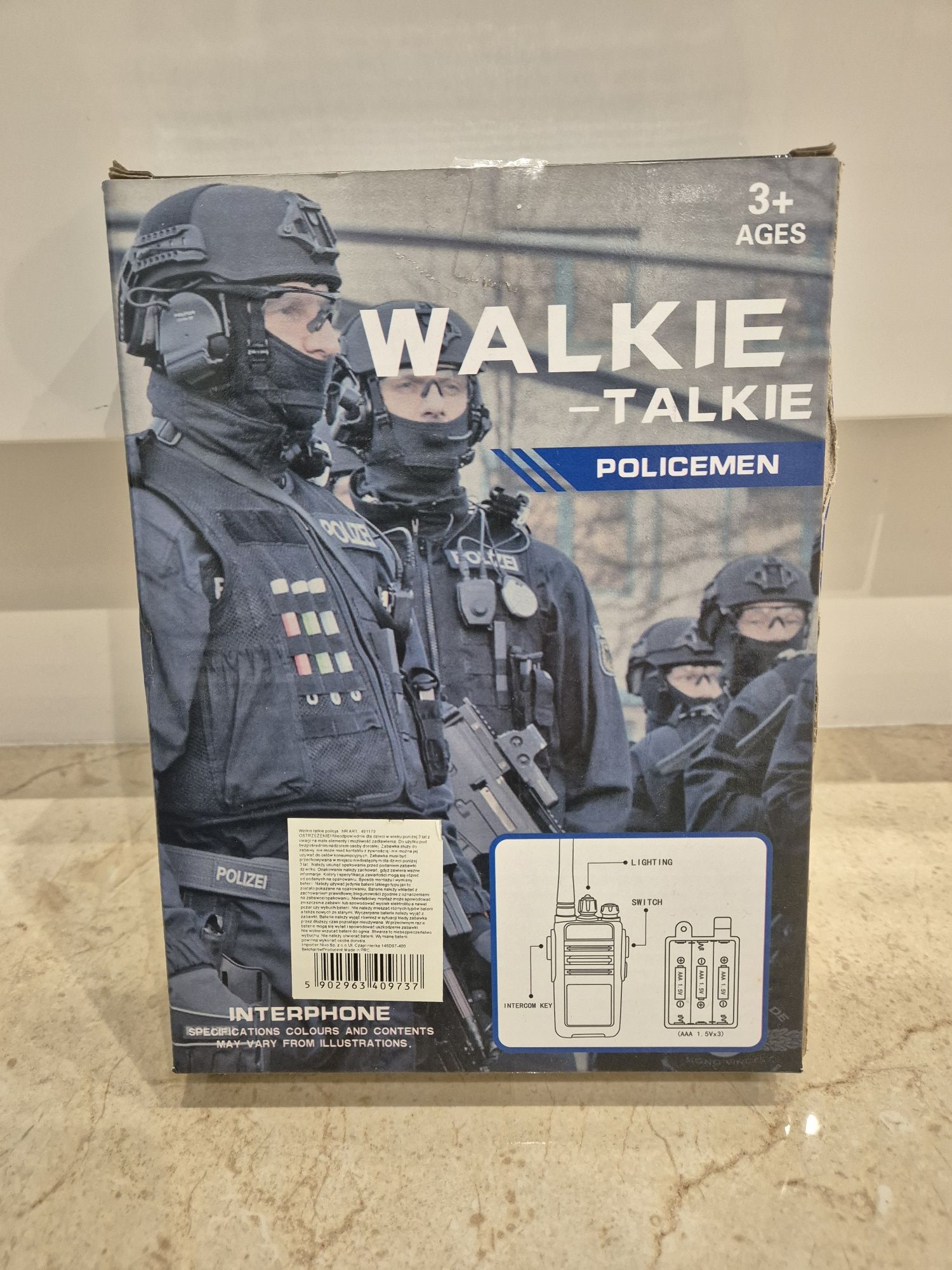 Walkie Talkie krótkofalówki dla dzieci