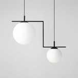 Designerska lampa wisząca ZAC 2 MATT