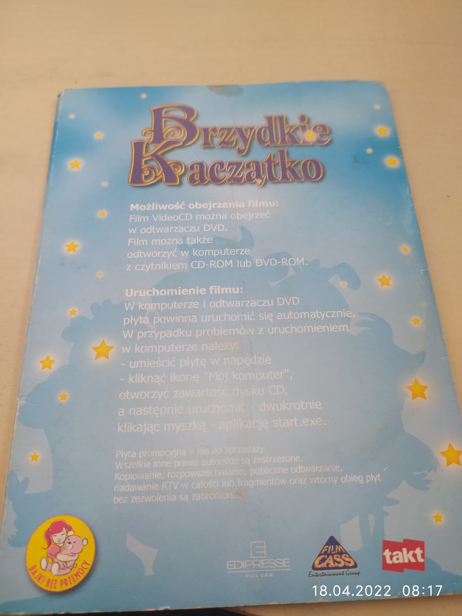 Brzydkie kaczątko - bajka