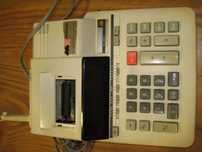 Máquina de calculadora