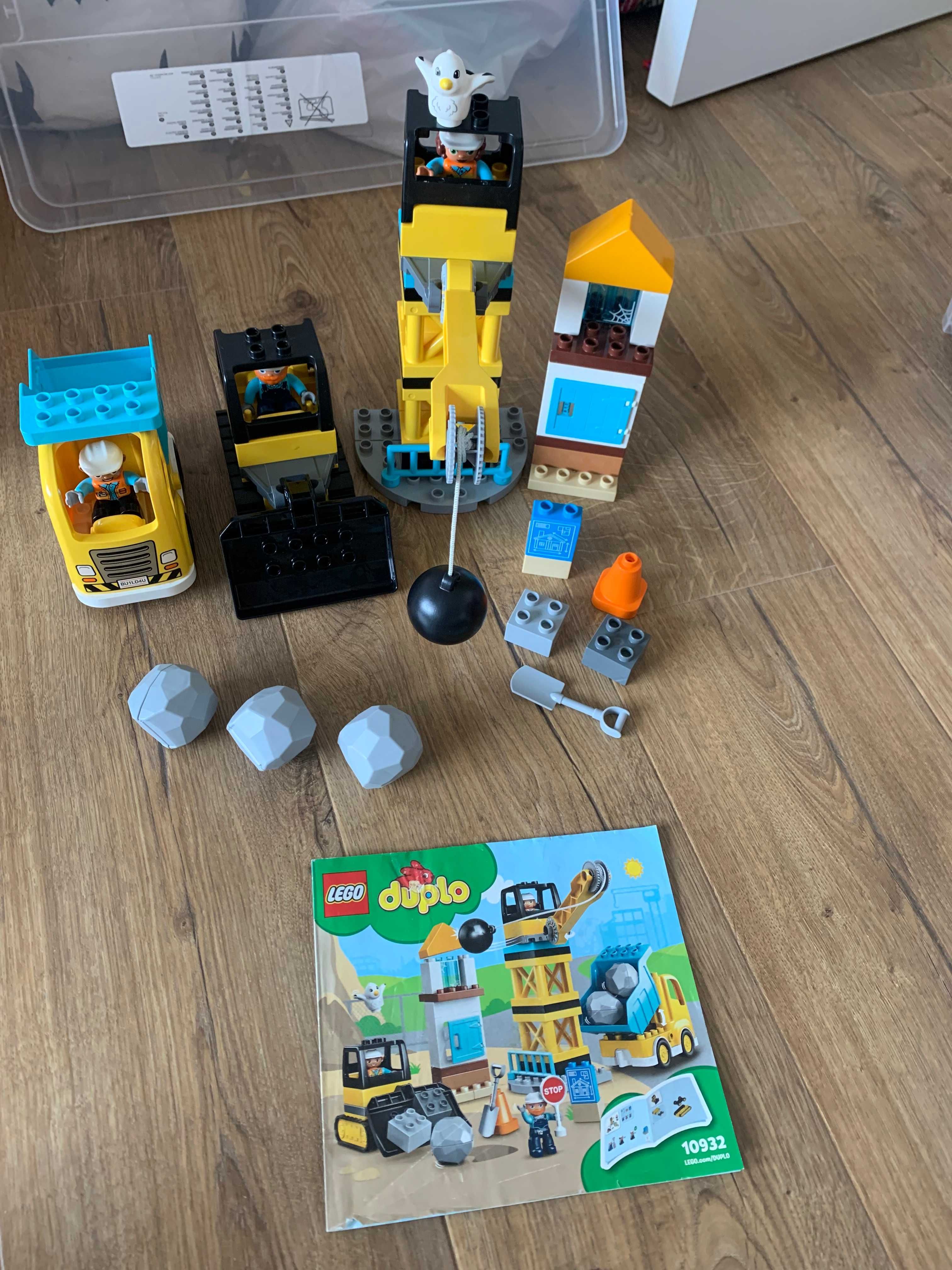 Rozbiórka kulą wyburzeniową LEGO Duplo 10932 + instrukcje