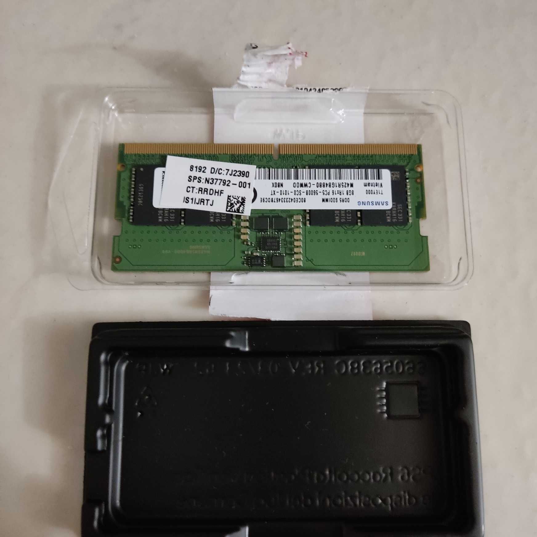 Pamięć ram ddr5 8gb 5200 MHz do laptopa