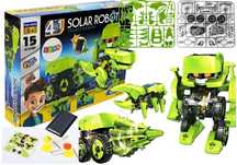 Robot Solarny 4 w 1 Tyranozaur Rex Owad Zestaw Edukacyjny Naukowy