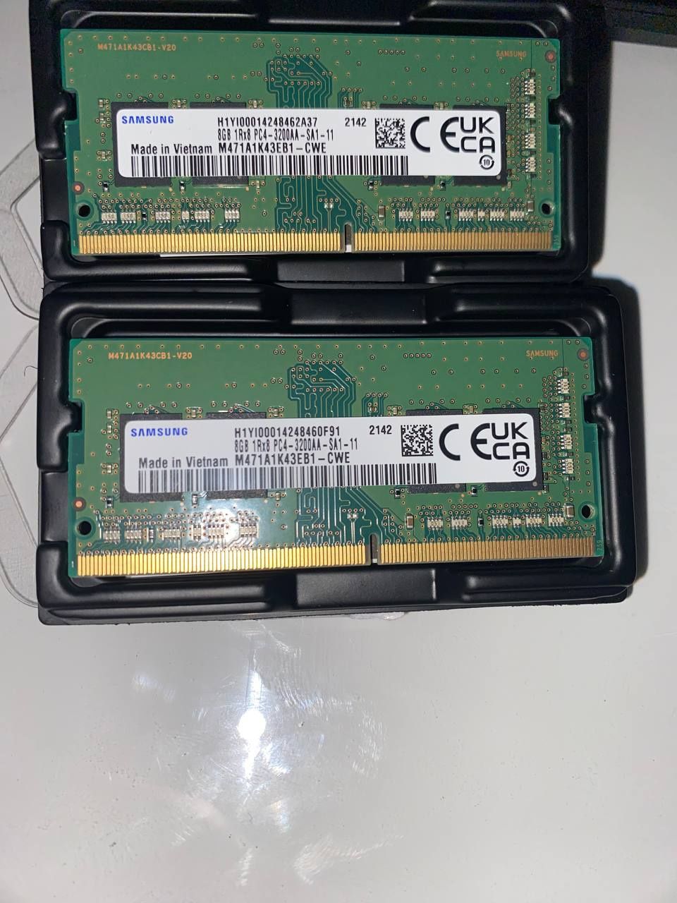Samsung 8GB SO-DIMM DDR4 3200 MHz (M471A1K43EB1-CWE) (2*8)