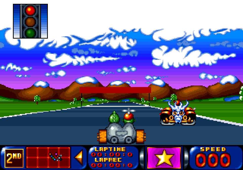 Gra na Commodore Amiga CD32 - BUMP N BURN