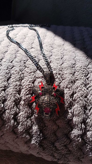 Wisiorek Black Leopard