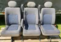 Renault Master kanapa 3 z pasami regulowana podłokietnik fotel movano