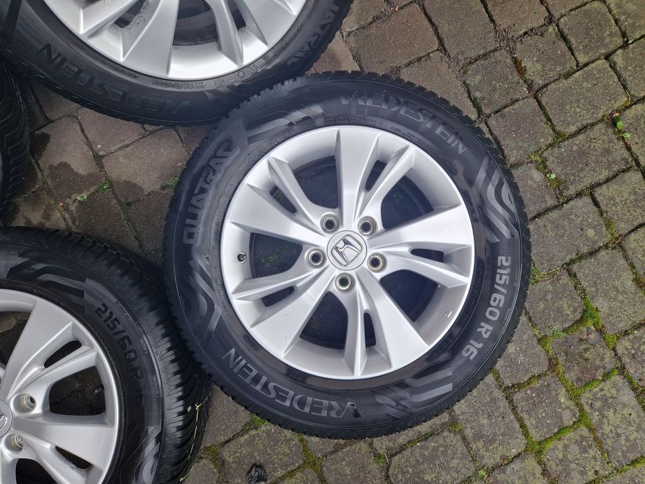 Honda – komplet 4 kół (ZIMA), felgi aluminiowe + opony Vredestein Quat