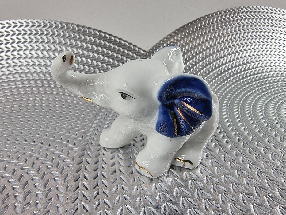 Figurki słoniki na szczęście ceramiczne słonik słoń na prezent