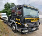 laweta Pomoc Drogowa Mercedes Atego 823 + laweta na 2 auta Wiola 8m